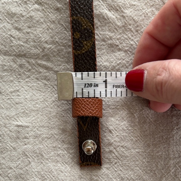 Upcycled Louis Vuitton bracelet - Picture 3 of 6